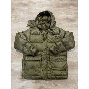 Patagonia Olive Green Puffer Jacket